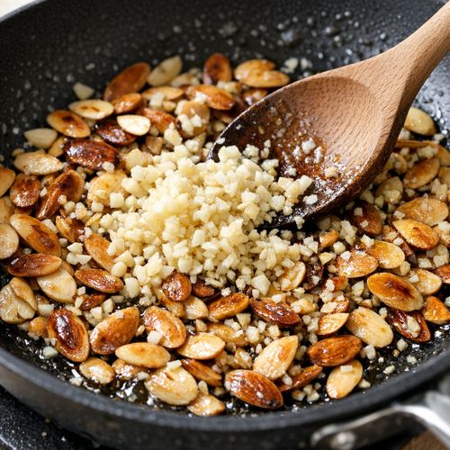 Step 4: Add Garlic and Let It Bloom