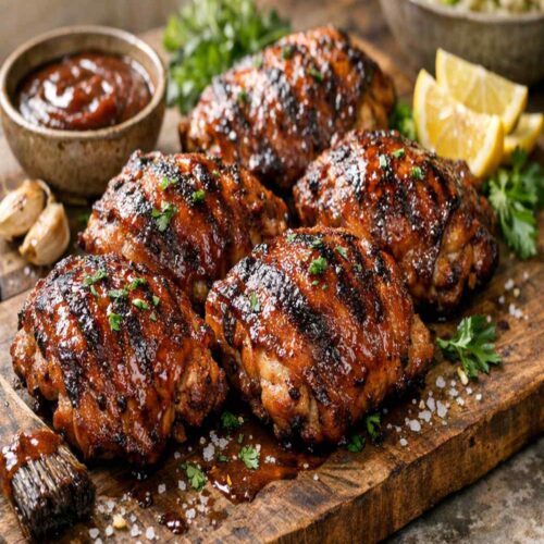 Bbq Chicken Thighs Bone In Recipe