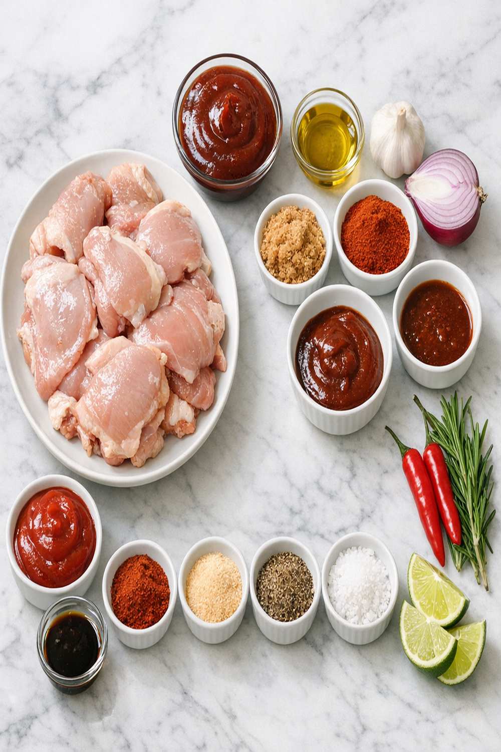 Bbq Thighs On Grill Recipe ingredients