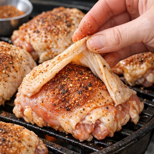 Step 4: Season Under and Over the Skin