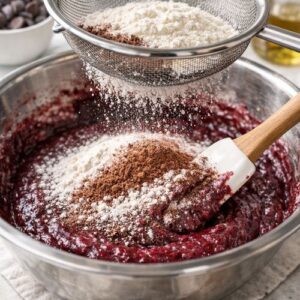 Beetroot Chocolate Brownies Recipe step 5