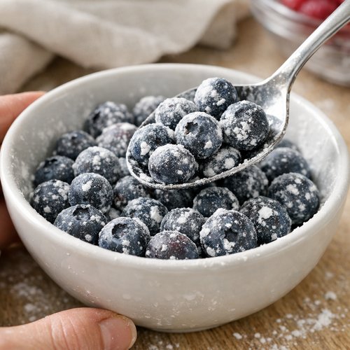 Step 5: The Fold-and-Coat Method for Perfect Berry Distribution