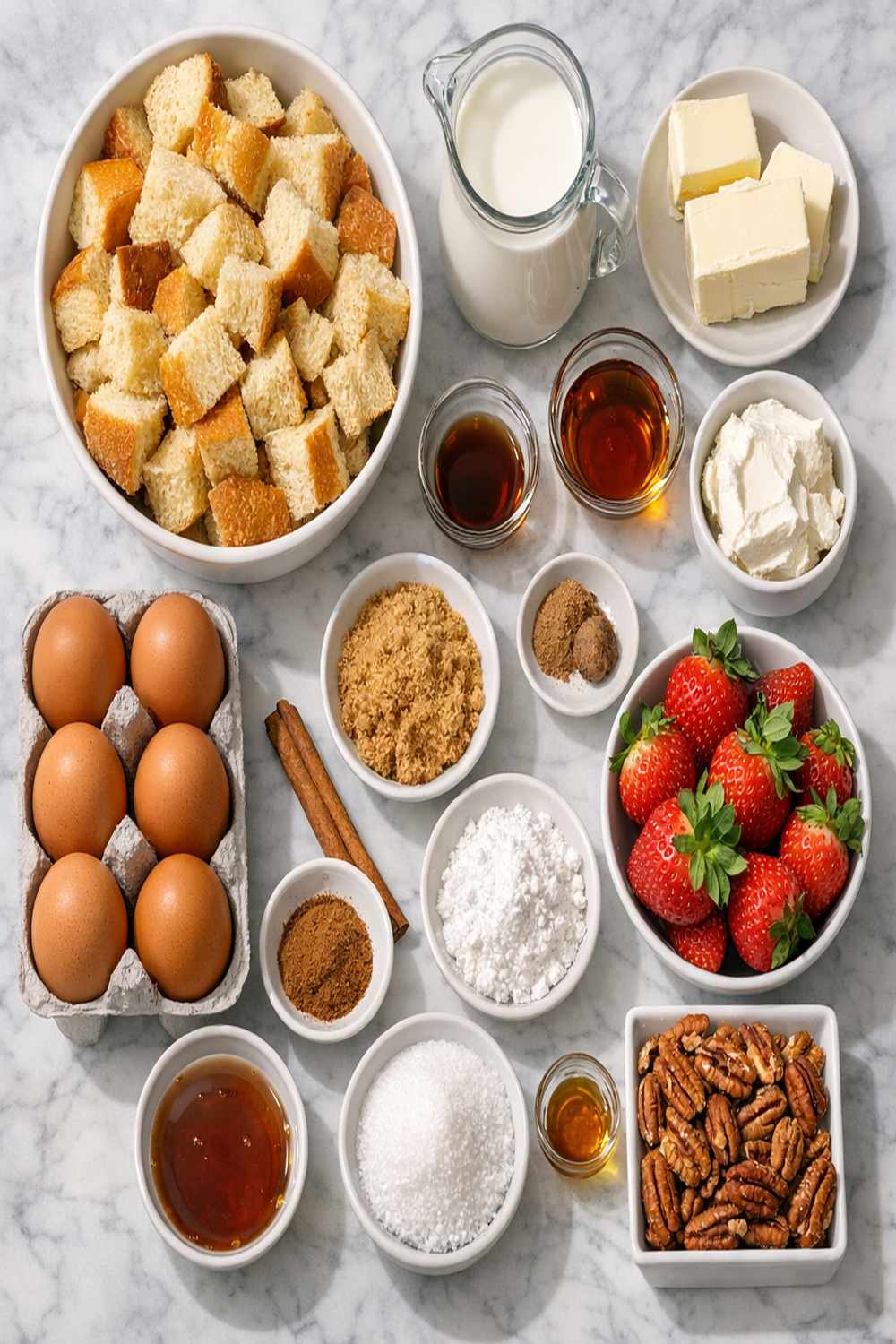 Best Overnight French Toast Bake Recipe ingredients