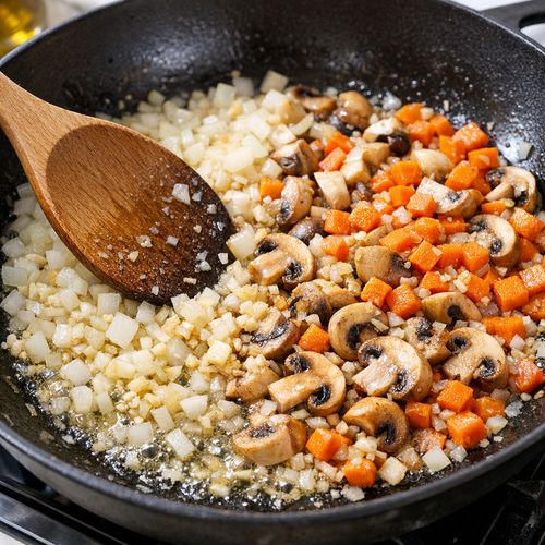Step 5: Sauté Your Vegetables