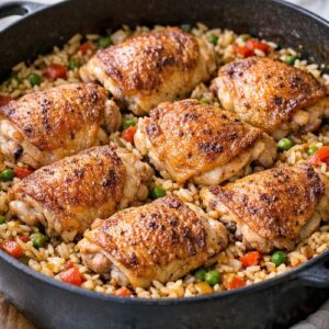 Braised Chicken And Rice Recipe step 7