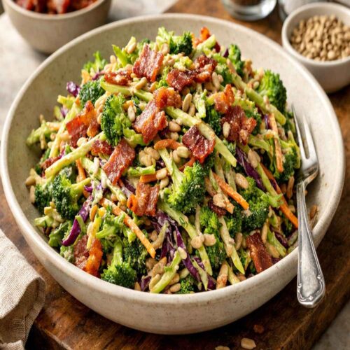 Broccoli Slaw With Bacon Recipe