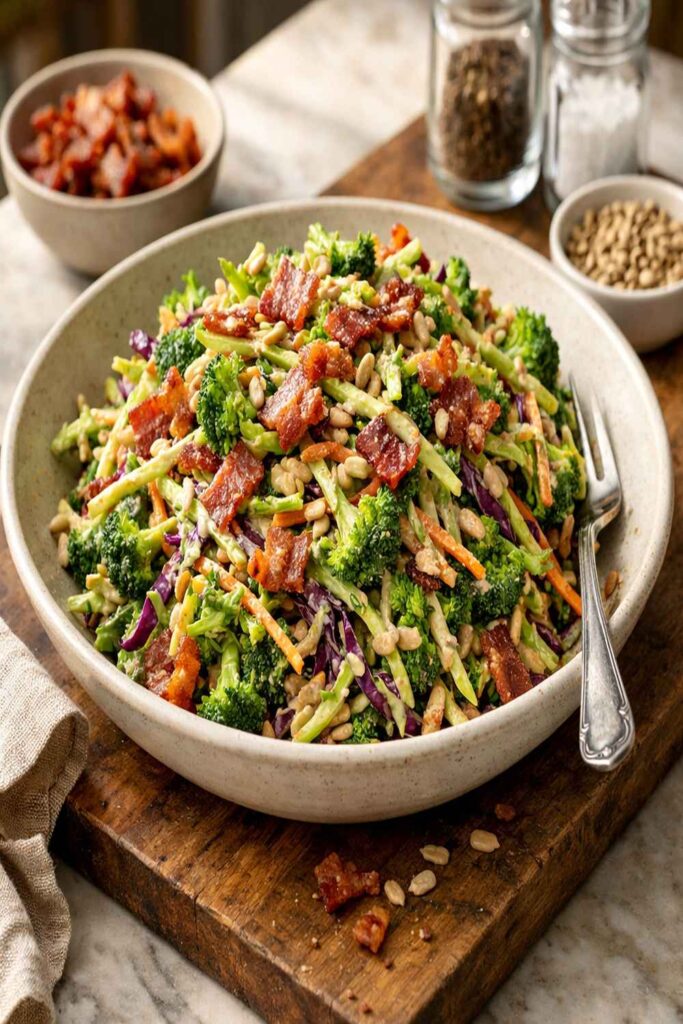 Broccoli Slaw With Bacon Recipe