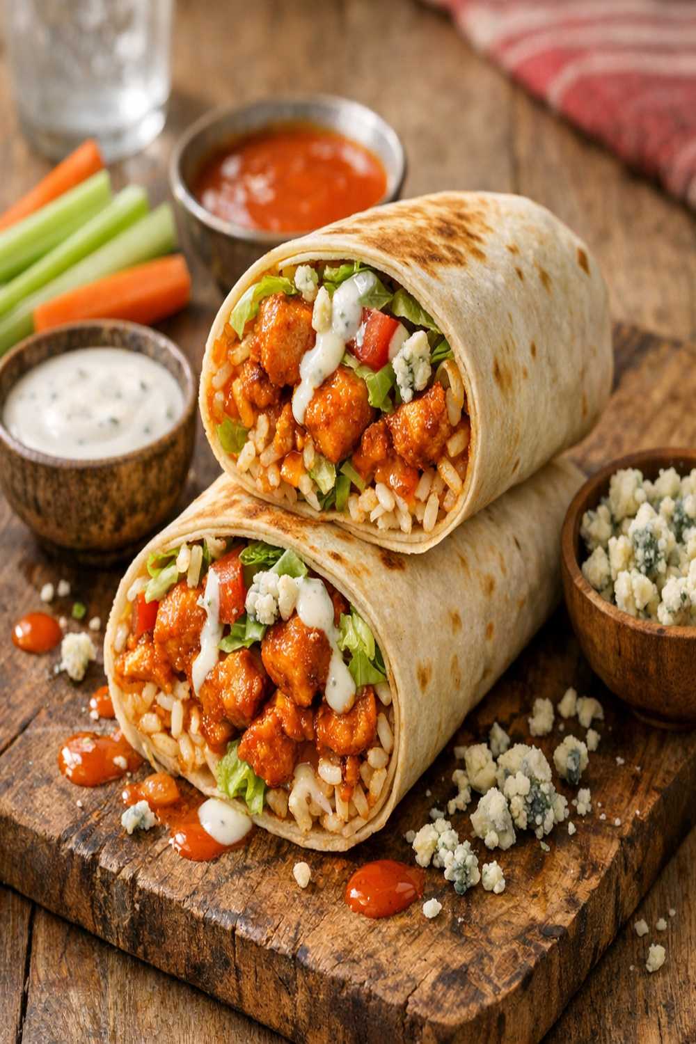Buffalo Burrito Recipe