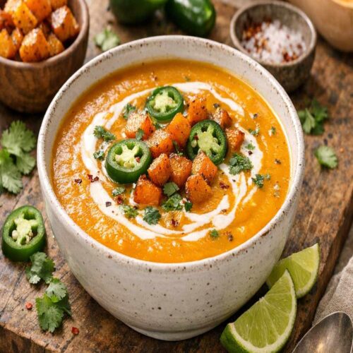 Butternut Squash And Jalapeno Soup Recipe
