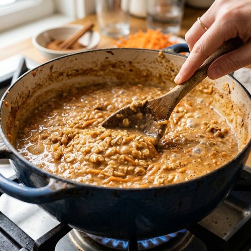 Step 3: Simmer and Stir Frequently
