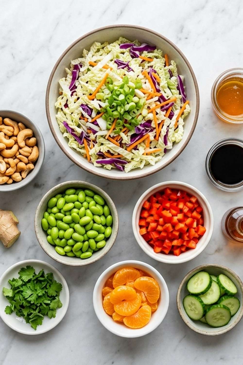 Cashew Crunch Salad Recipe ingredients