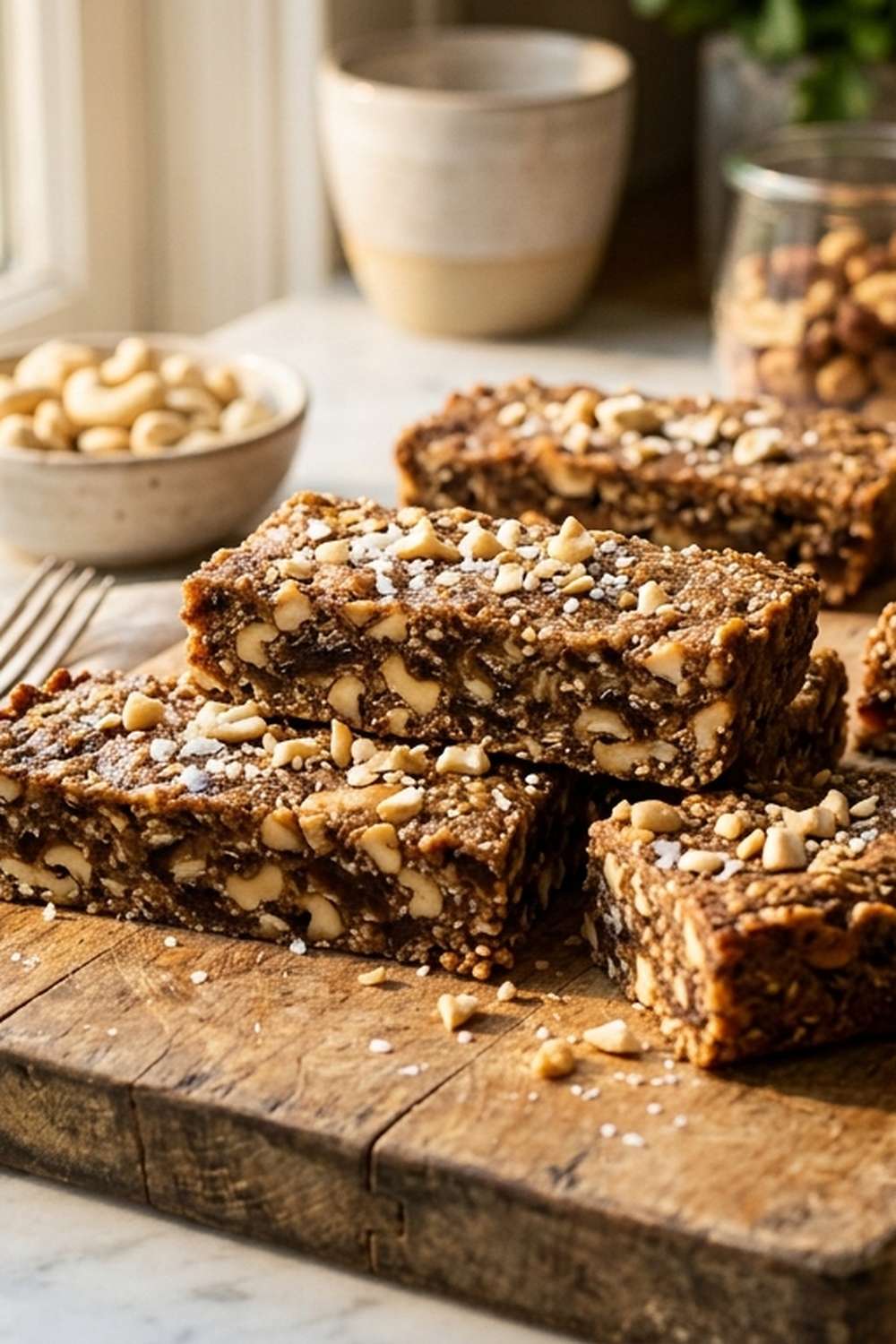 Cashew Date Bars Recipe