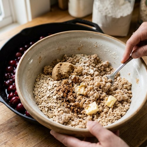 Step 3: Create the Signature Crumb Topping